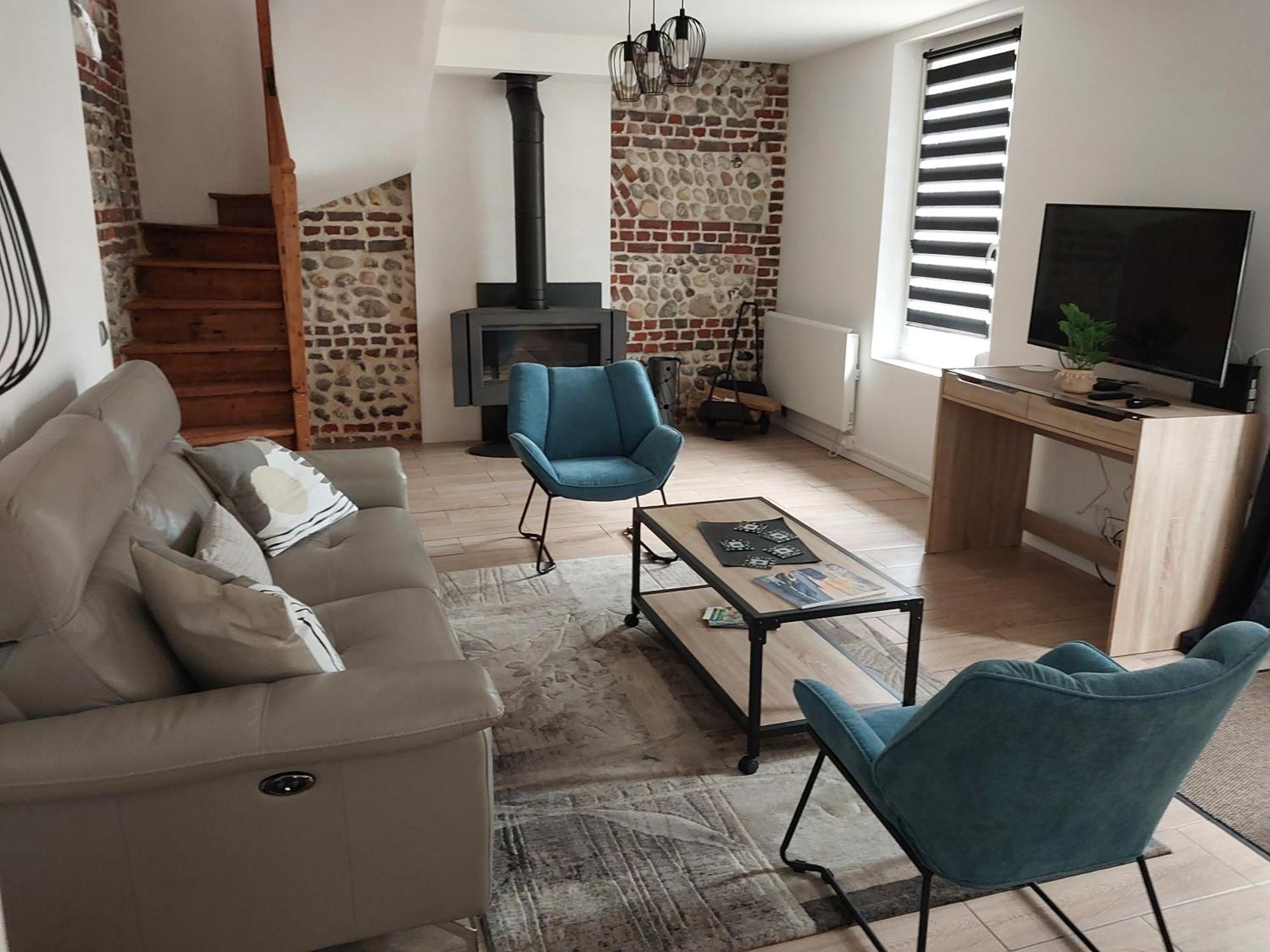 Maison De Charme A Dieppe, Confort Et Loisirs Eksteriør billede